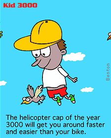 the helicopter cap